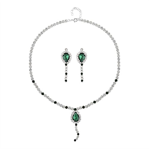 Green Austrian Crystal - Product card gallery slide 1 (9431646896383)