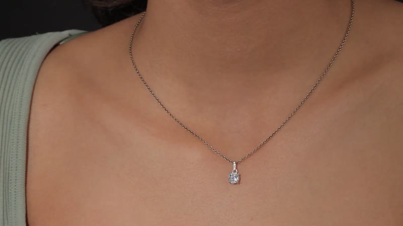 100 Facets Moissanite 1.65 ctw Solitaire Ring & Pendant Set in Vermeil Rose Gold Over Sterling Silver (Size 5)