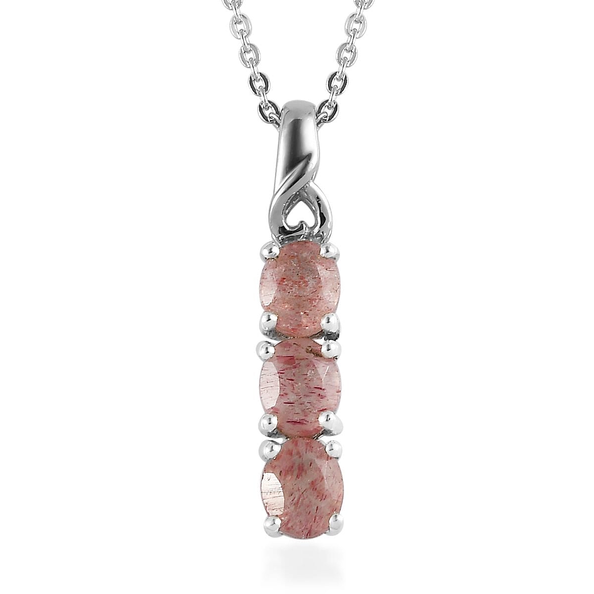 Tanzanian Natronite Ring (Size 5.0) Pendant Necklace 20 Inches in Platinum Over Sterling Silver 3.15 ctw