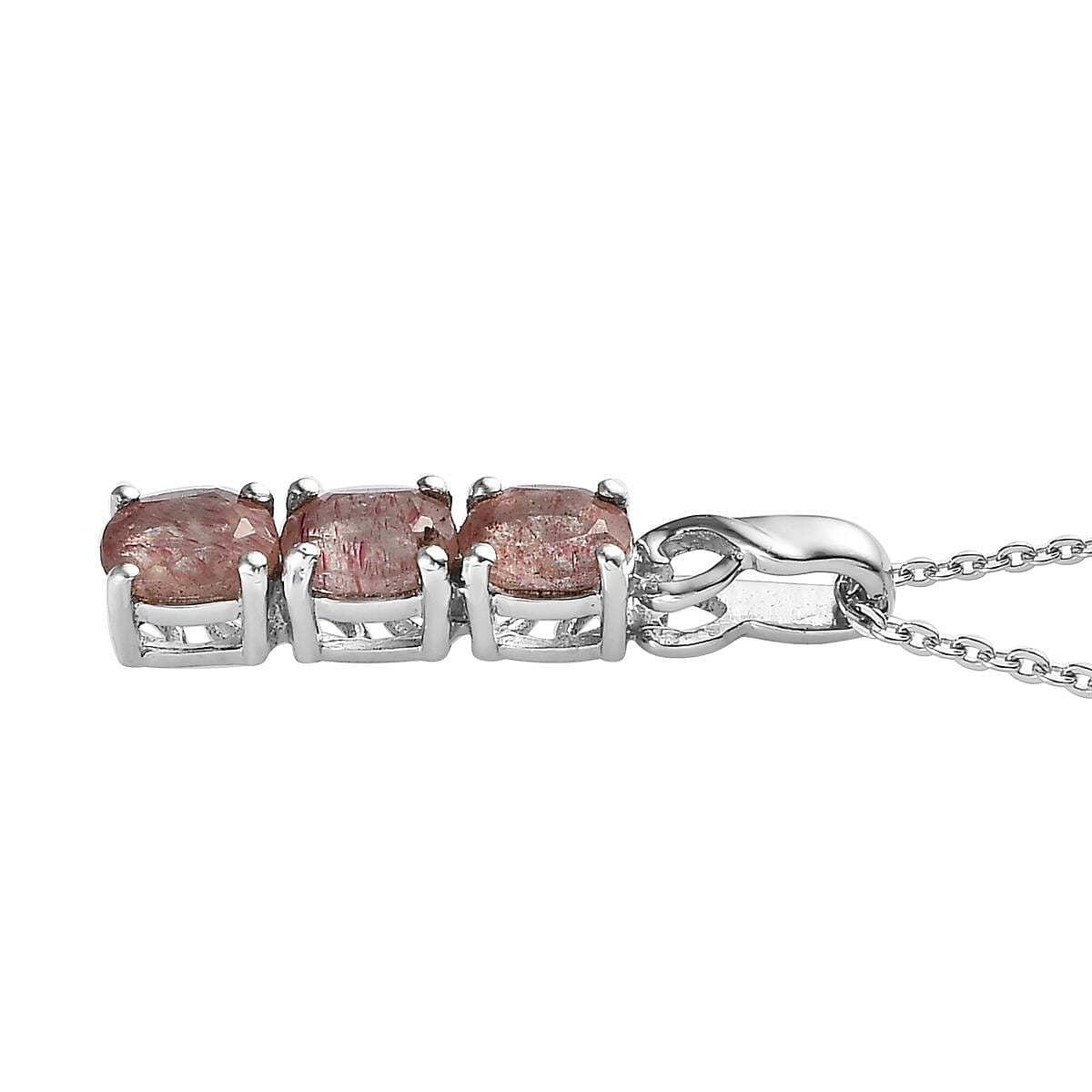 Tanzanian Natronite Ring (Size 5.0) Pendant Necklace 20 Inches in Platinum Over Sterling Silver 3.15 ctw