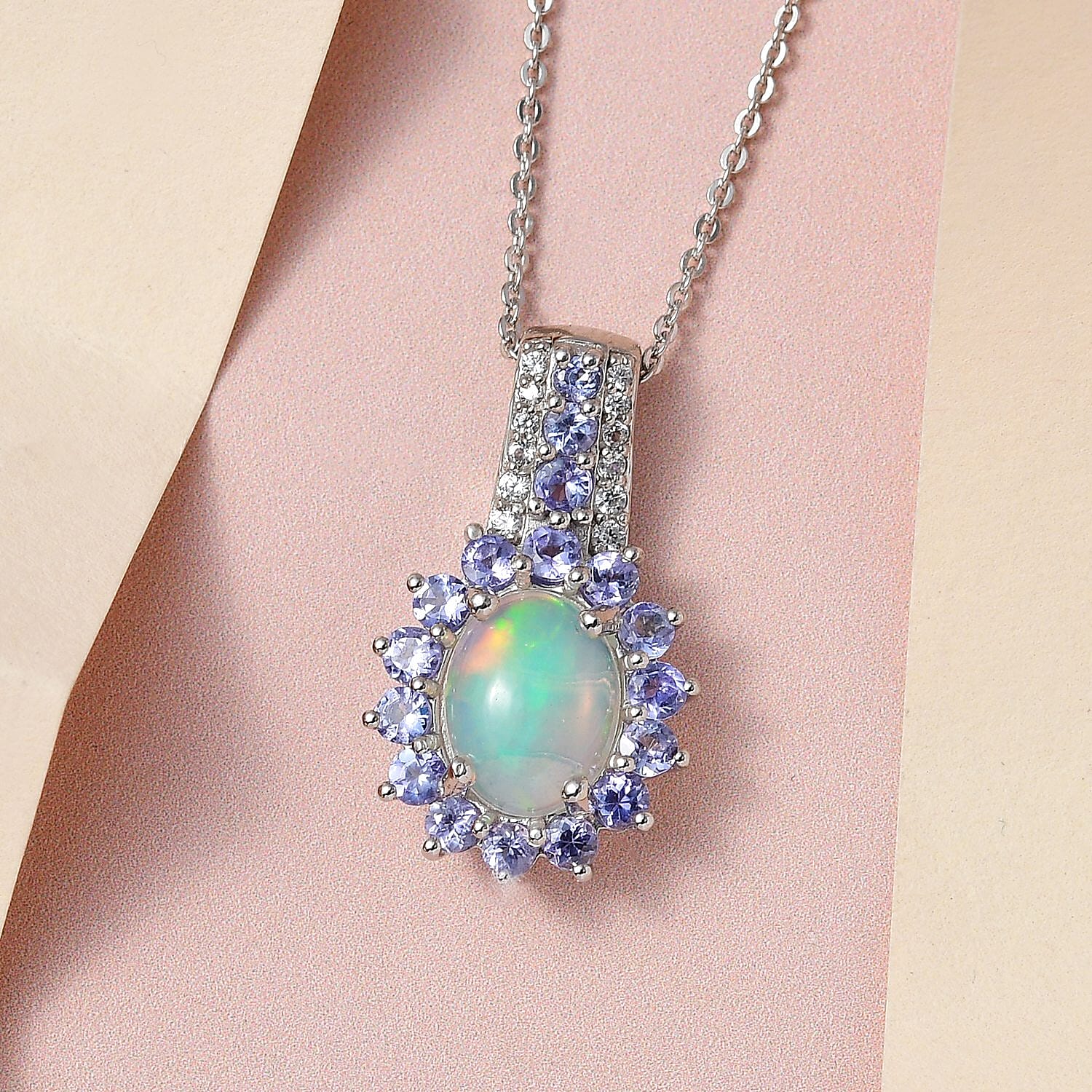 Ethiopian Welo Opal & Tanzanite - Product card gallery slide 2 (10144816496923)