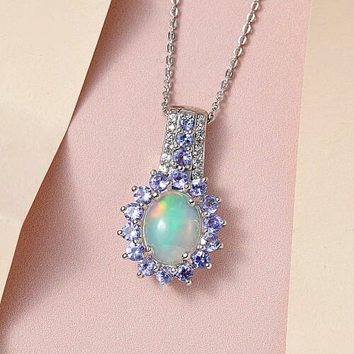 Ethiopian Welo Opal & Tanzanite - Product card gallery slide 2 (9431652598015)