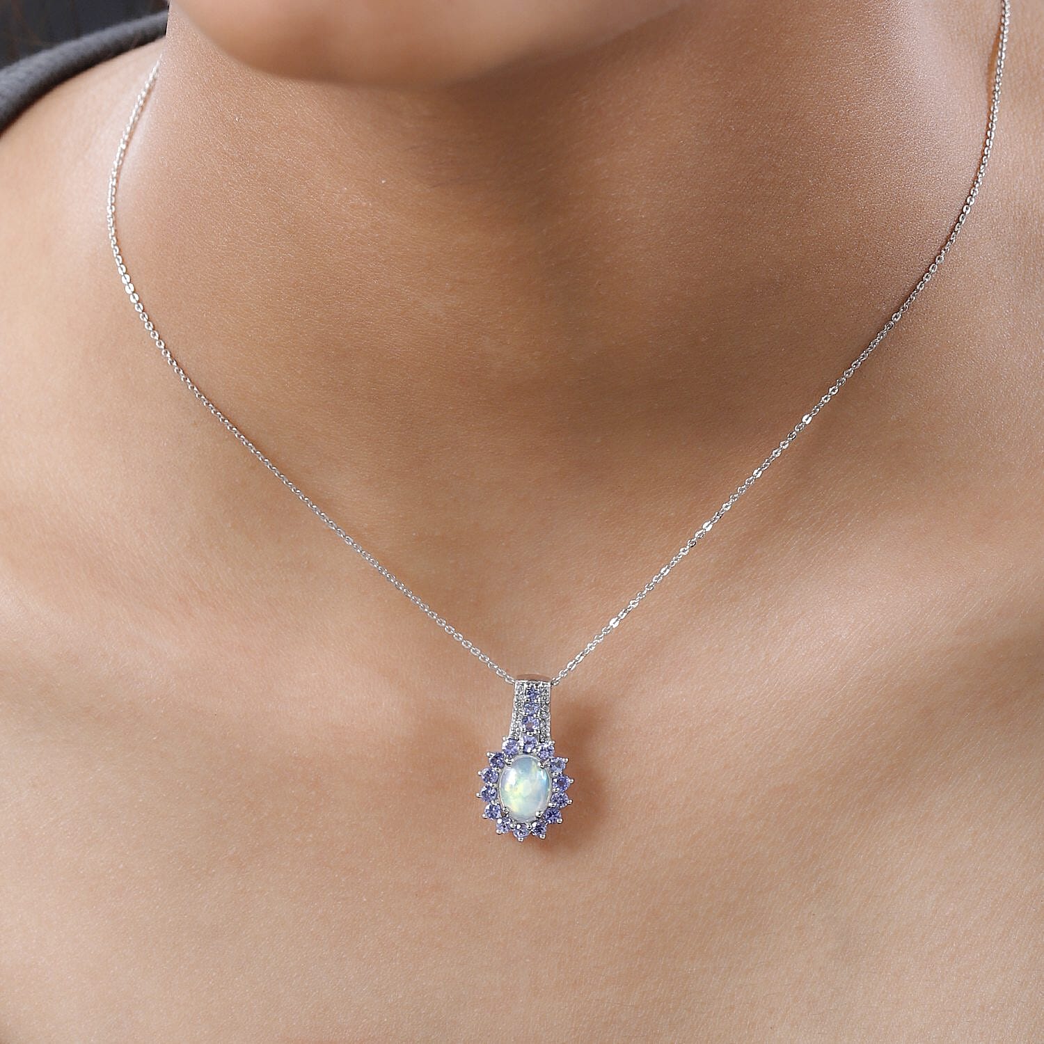 Ethiopian Welo Opal & Tanzanite - Product card gallery slide 4 (10144816496923)