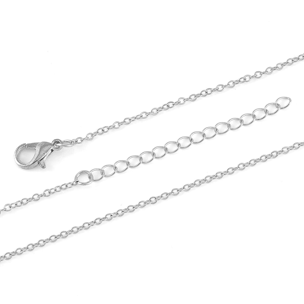 Carved Amethyst Flower Ring (Size 8) and Necklace 20-22 Inches in Silvertone 6.00 ctw image number 7