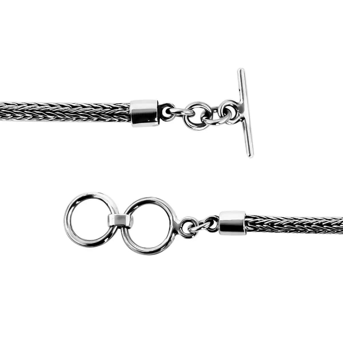 BALI LEGACY Larimar Bracelet (7.50In) and Earrings in Sterling Silver 10 Grams 7.00 ctw image number 4