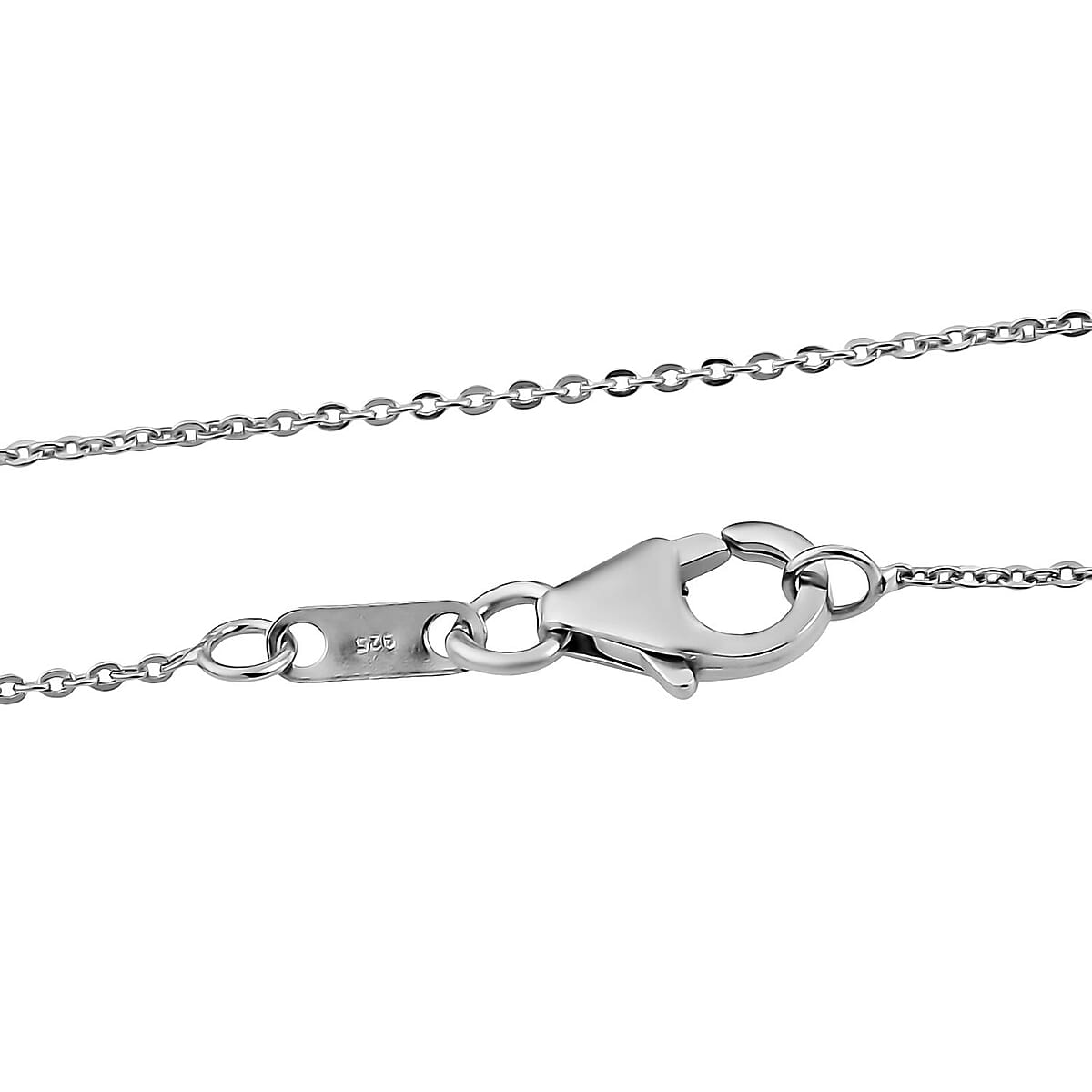 Aurora Moonstone (D) and Moissanite Sunburst Pendant Necklace 20 Inches in Platinum Over Sterling Silver 3.50 ctw image number 5