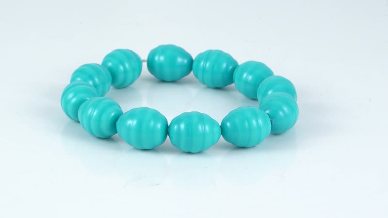 Tahitian Color Shell Pearl Beaded Stretch Bracelet and Earrings in Stainless Steel