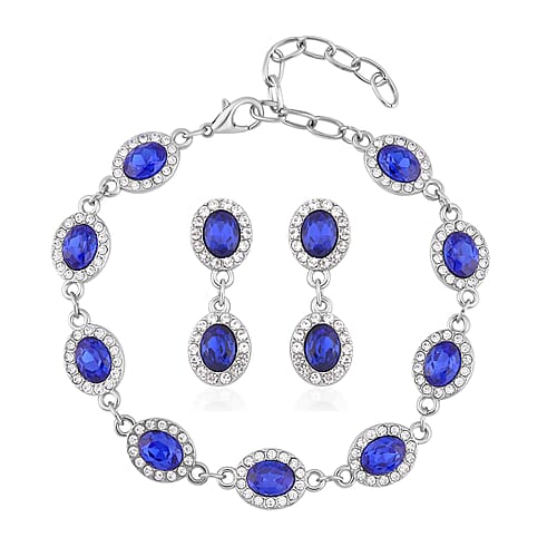 Simulated Blue Sapphire - Product card gallery slide 1 (9431548133631)