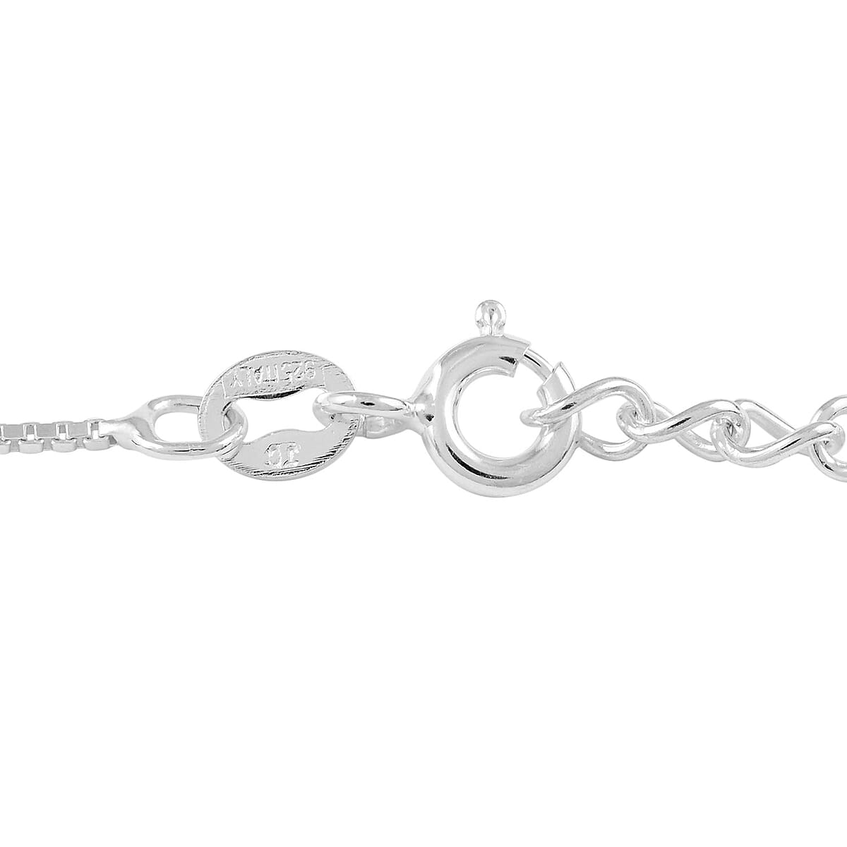 Simulated Diamond Pendant Necklace 18 Inches in Rhodium Over Sterling Silver 7.85 ctw image number 4