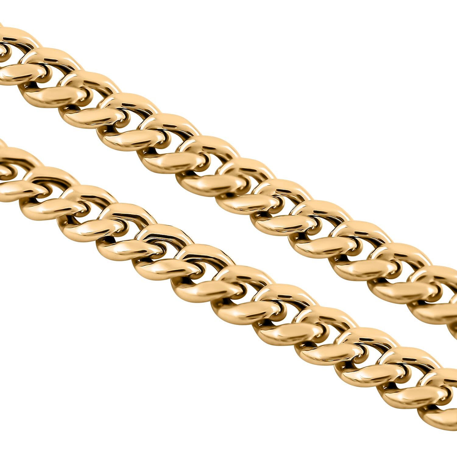 10K Yellow Gold 3.75 mm Miami Cuban Chain Bracelet (8.0In) and Necklace 20 Inches 9.50 Grams