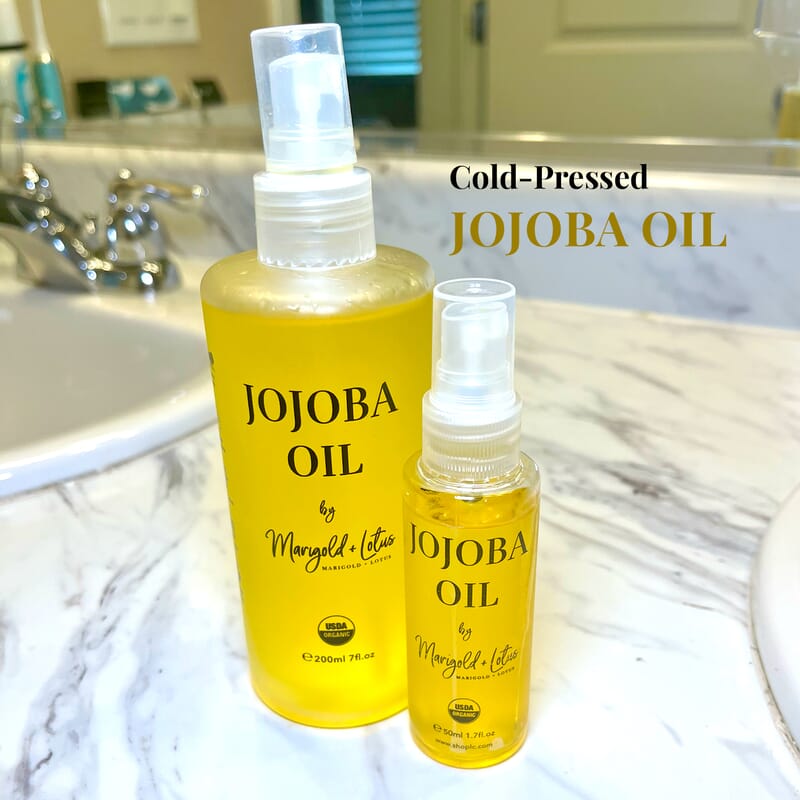 Marigold & Lotus - Set of 2 Jojoba Oils (7oz and 1.7oz)