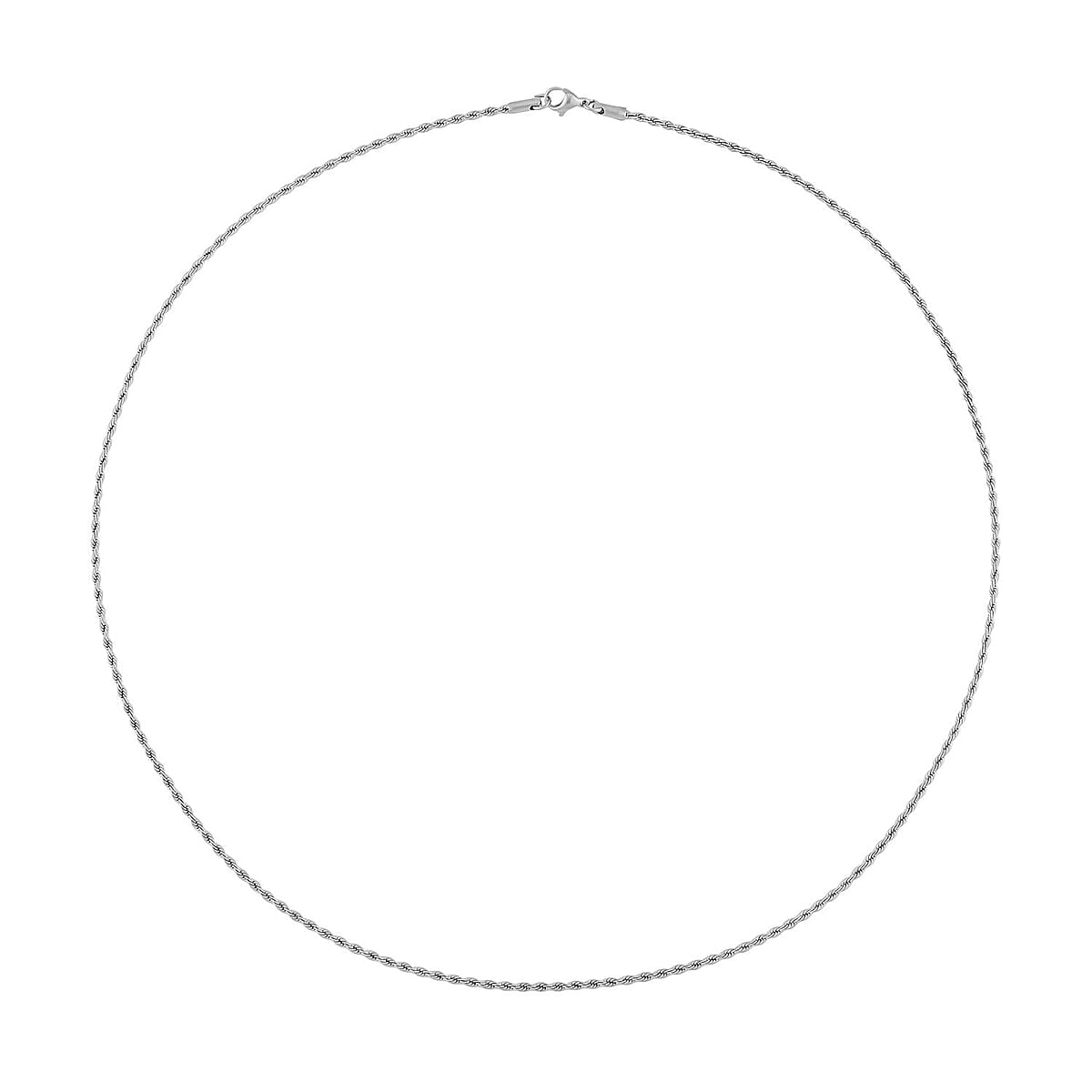 Set of 2 Wheat & Rope Link Men's Chain Necklace (24 Inches) in Stainless Steel | Tarnish-Free, Waterproof, Sweat Proof Jewelry image number 2