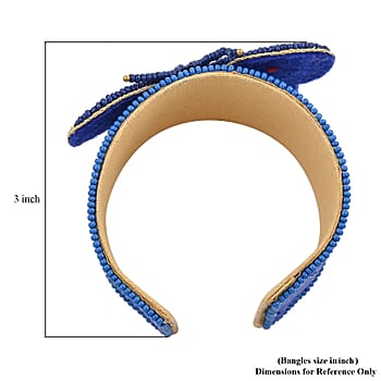 Blue Seed Bead - Product card gallery slide 4 (10176539984185)