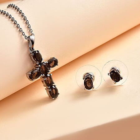 Brazilian Smoky Quartz - Product card gallery slide 2 (10176540082489)