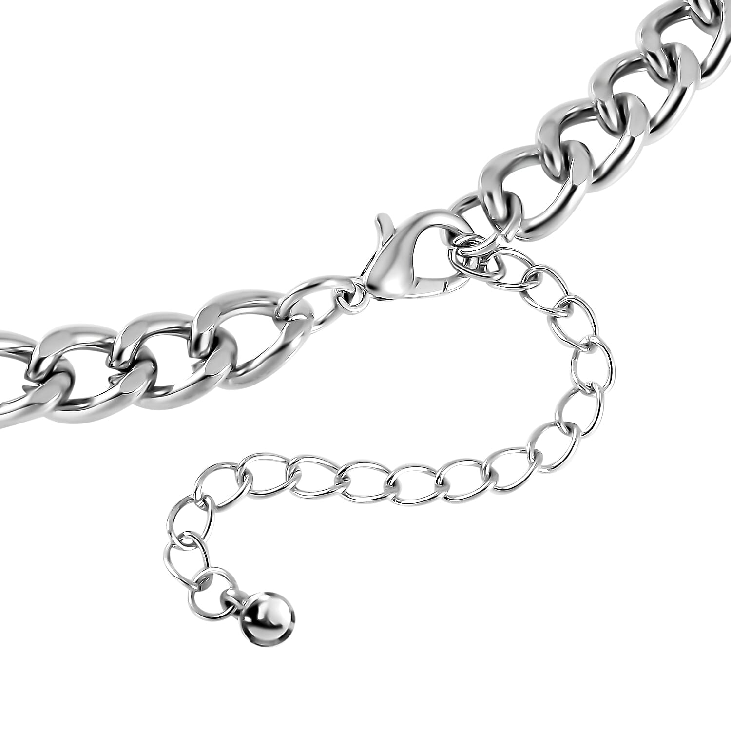 Freshwater Pearl Necklace 20 Inches and Bracelet 7.50 In in Silvertone