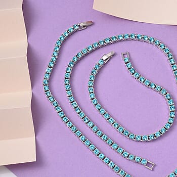 Sky Blue Austrian Crystal / 7.25 Inches - Product card gallery slide 2 (9431669833983)