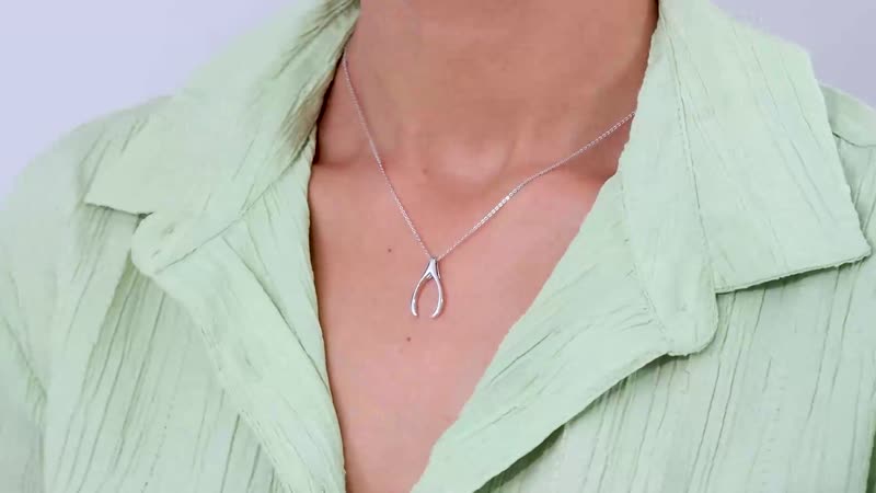 Vermeil YG Over Sterling Silver Pendant Necklace (20 Inches) (4.15 g)
