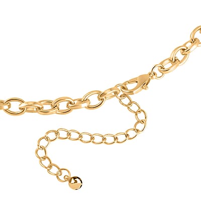 Simulated Pearl Necklace 20-22 Inches and Bracelet 7-8In in Goldtone