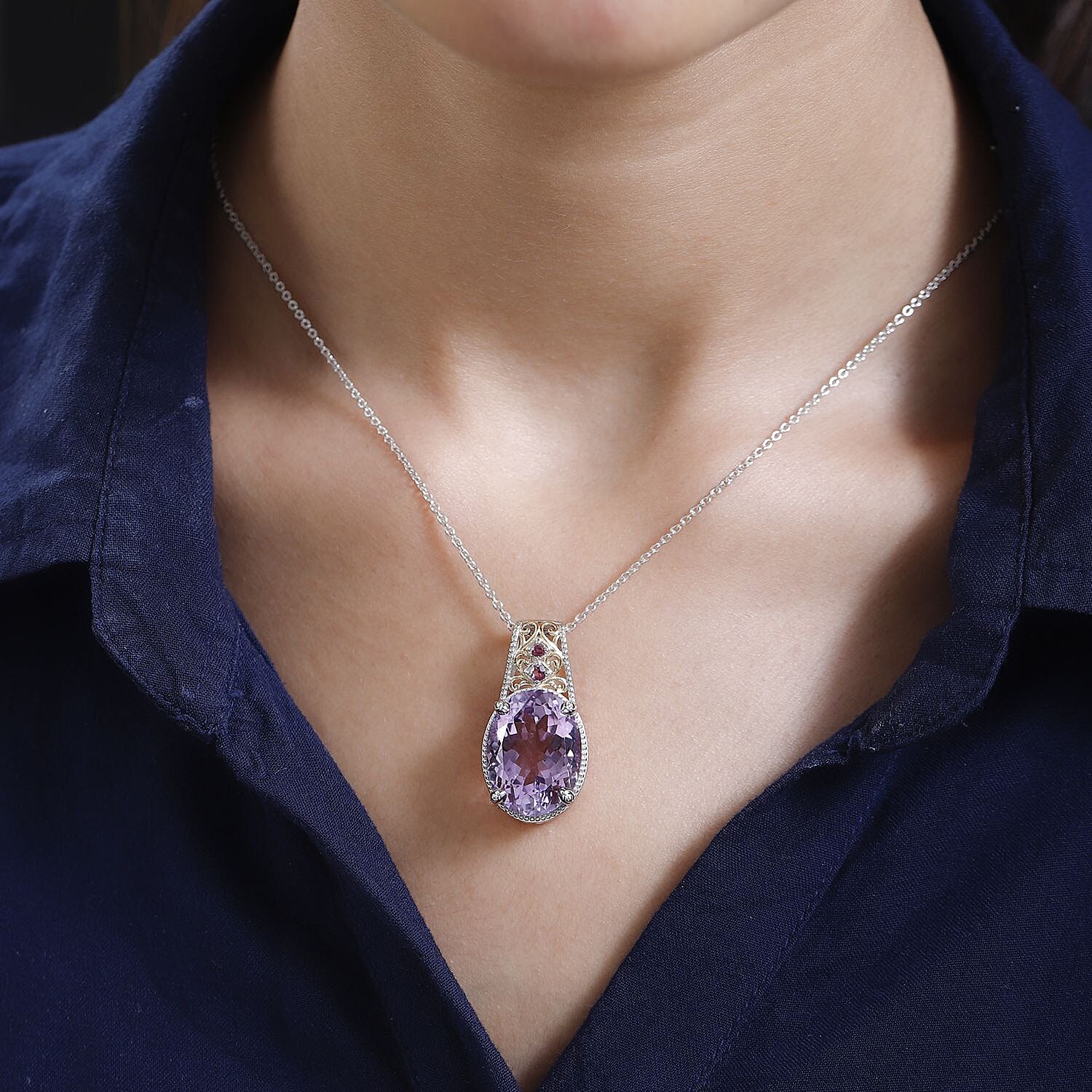 Rose De France Amethyst - Product card gallery slide 3 (9431700996351)