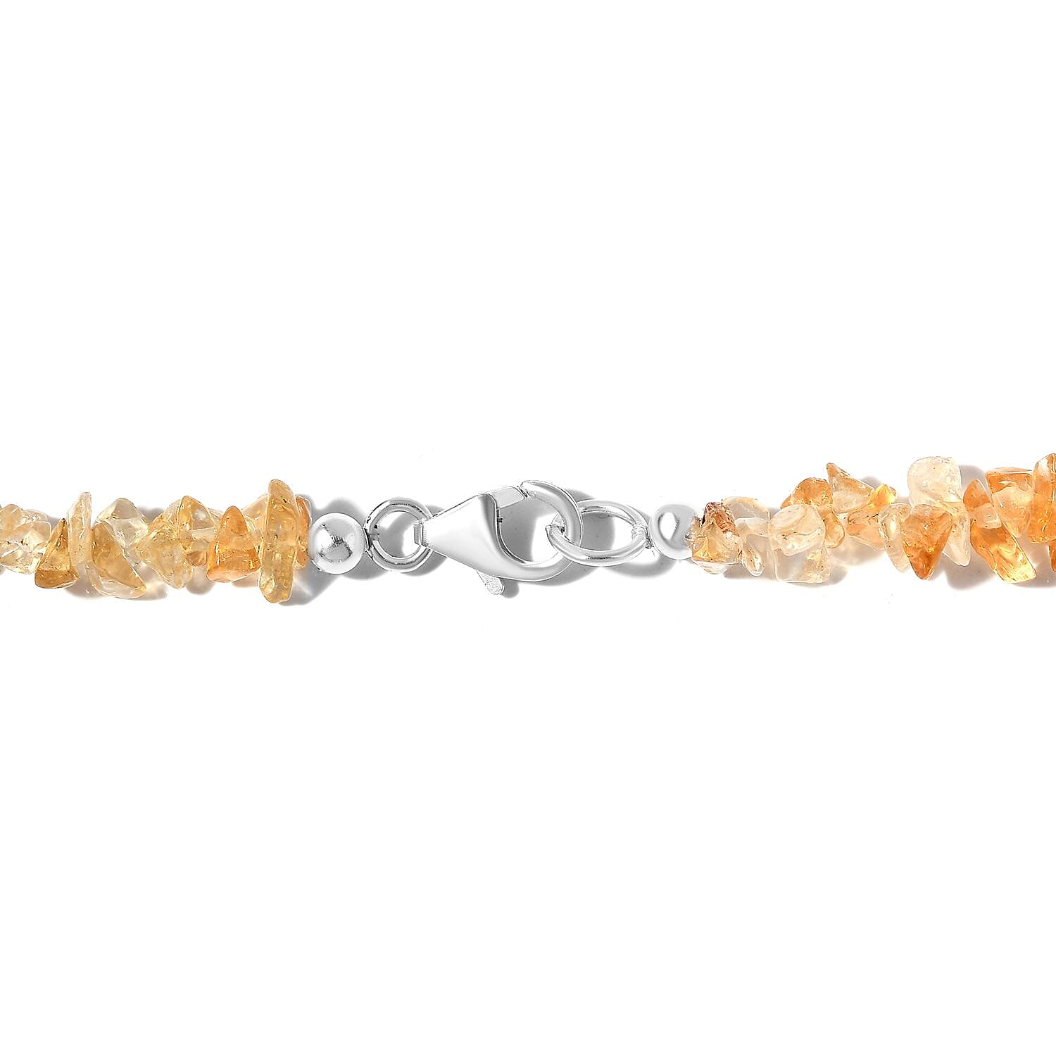 Artisan Crafted Brazilian Citrine Dragonfly Pendant with Chips Necklace 20 Inches in Sterling Silver 83.90 ctw