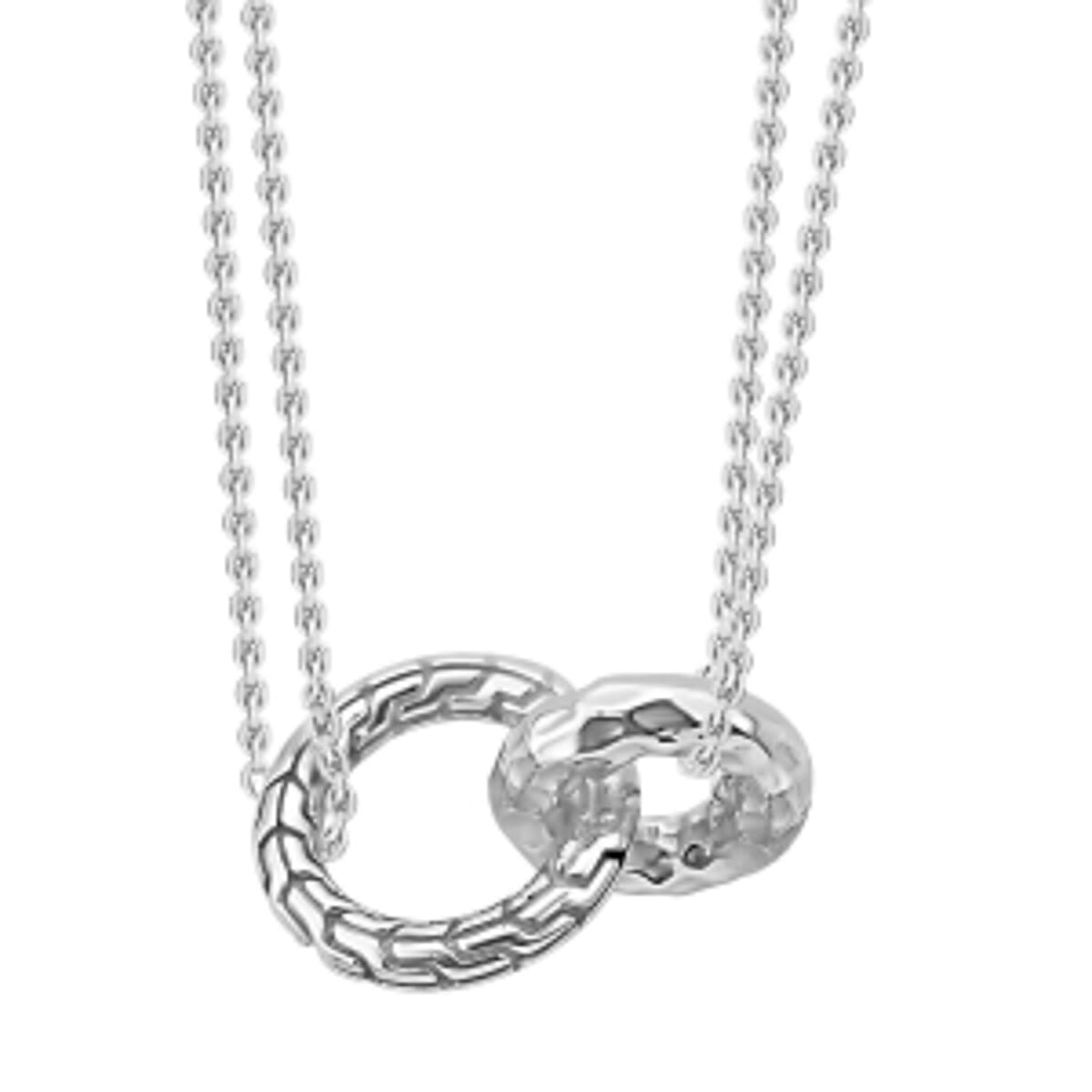 Bali Legacy Sterling Silver Tulang Naga Pendant Necklace (30 Inches) 5.59 g image number 3