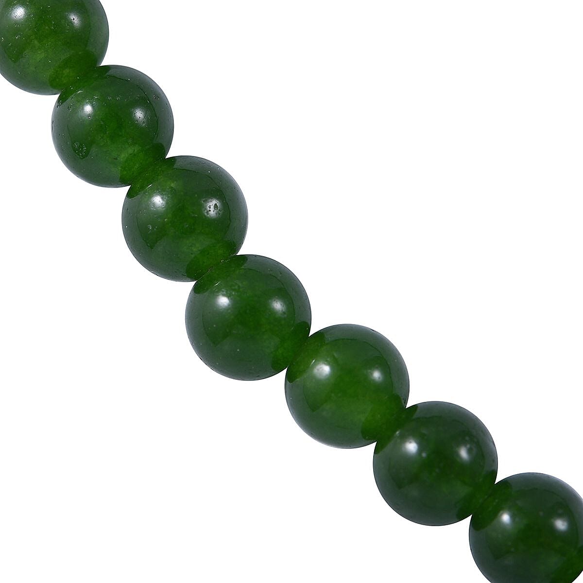 Verde Onyx Pendant with Beaded Necklace 18 Inches in Platinum Over Sterling Silver 156.50 ctw