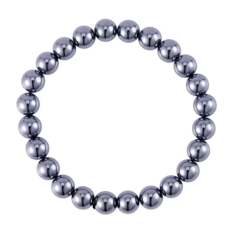 Terahertz 391.10 ctw Beaded Stretch Bracelet and Dragon Pendant Necklace (21 Inches) in Sterling Silver