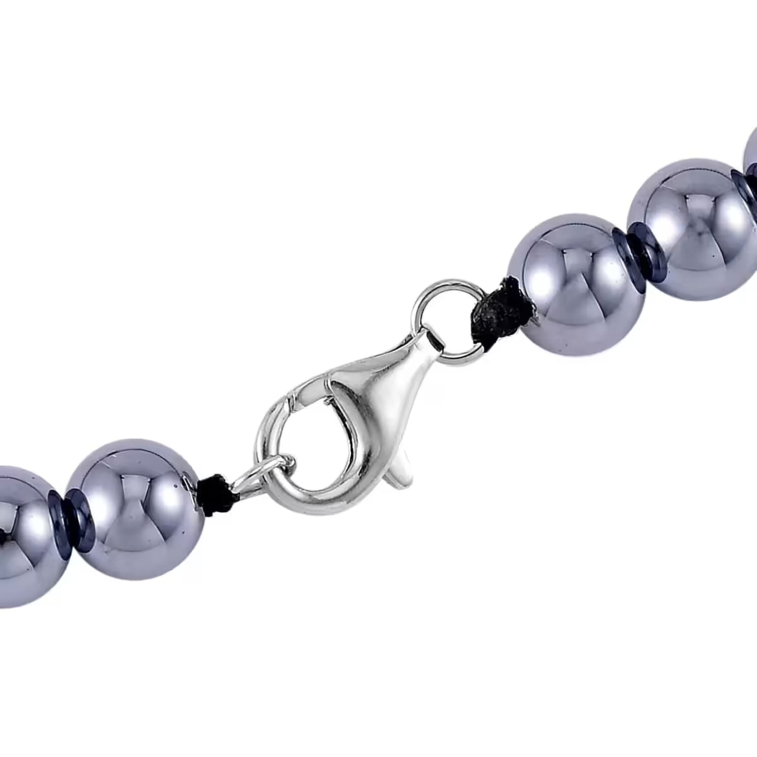 Terahertz 391.10 ctw Beaded Stretch Bracelet and Dragon Pendant Necklace (21 Inches) in Sterling Silver