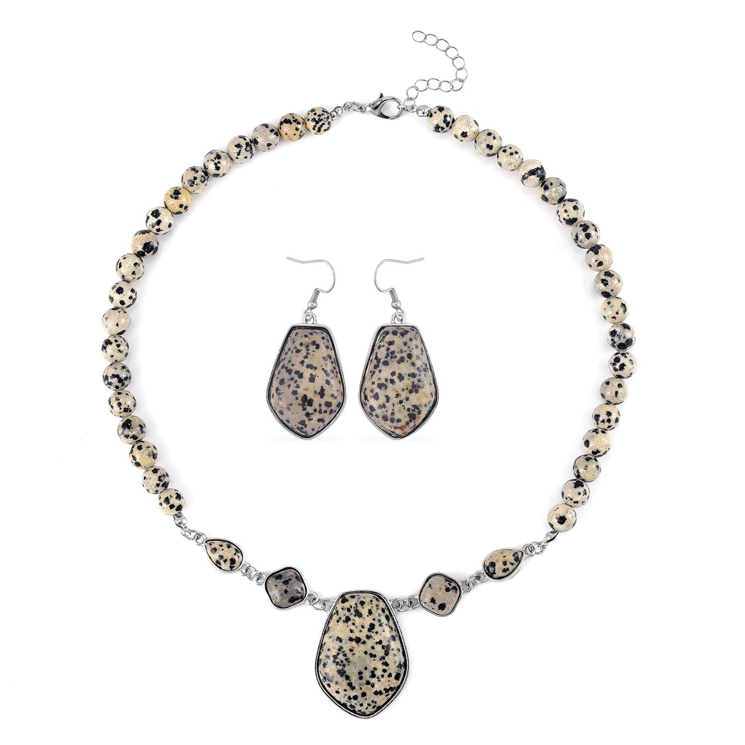 Dalmatian deals jasper earrings