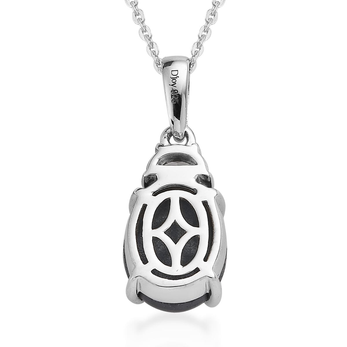 India Star Ruby and White Zircon Pendant Necklace 20 Inches in Platinum Over Sterling Silver 5.15 ctw image number 4