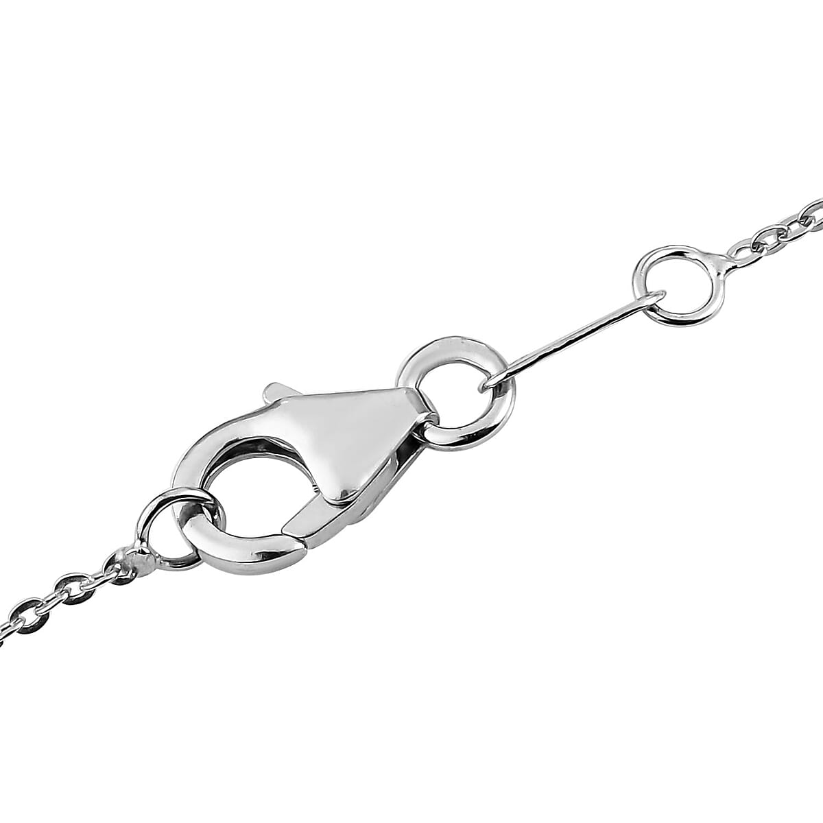 Niassa Ruby (FF) Floral Pendant Necklace 20 Inches in Platinum Over Sterling Silver 4.20 ctw image number 5