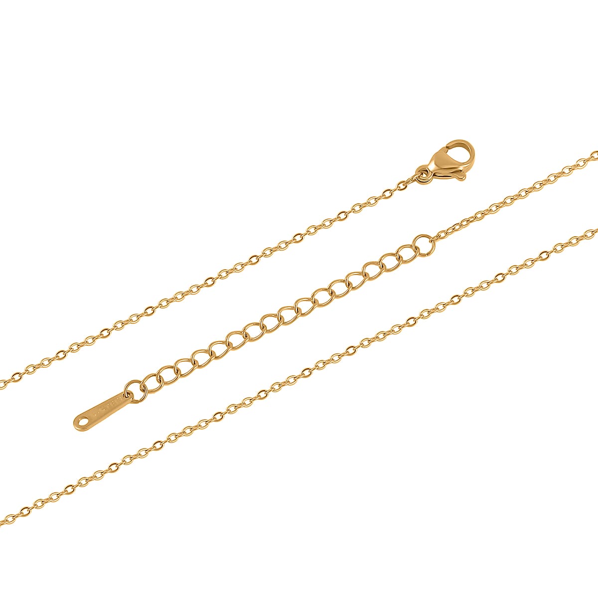 Simulated Sky Blue Topaz, Simulated Diamond Butterfly Ring (Size 7.0) and Necklace 20-22 Inches in Goldtone image number 7