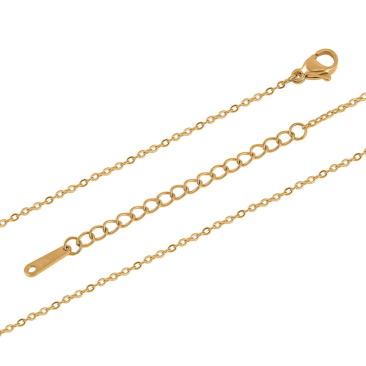 Simulated Amethyst, Simulated Diamond Butterfly Ring (Size 7.0) and Necklace 20-22 Inches in Goldtone image number 7