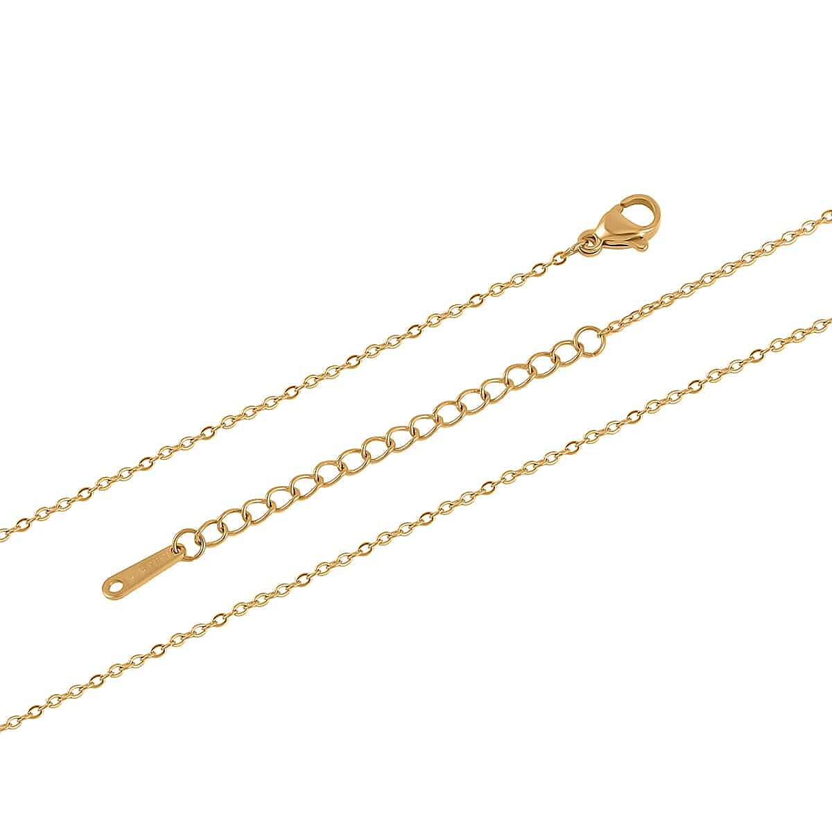 Simulated Blue Sapphire, Simulated Diamond Butterfly Earrings and Necklace 20-22 Inches in Goldtone image number 4