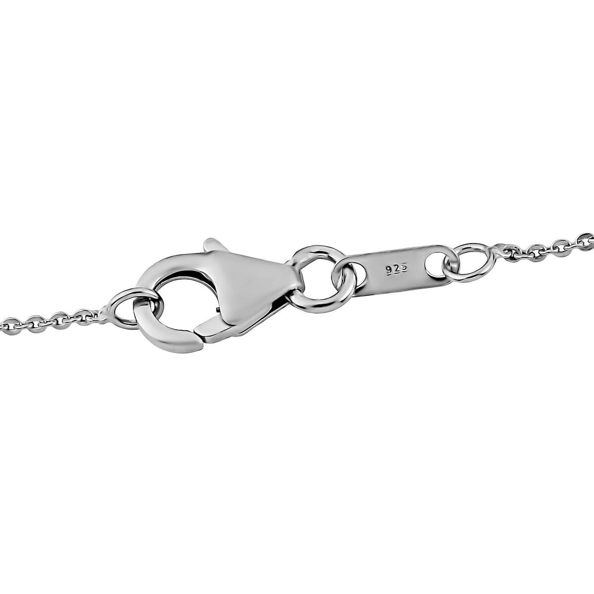 Masoala Sapphire (FF) and Diamond Pendant Necklace 20 Inches in Platinum Over Sterling Silver 14.35 ctw image number 5