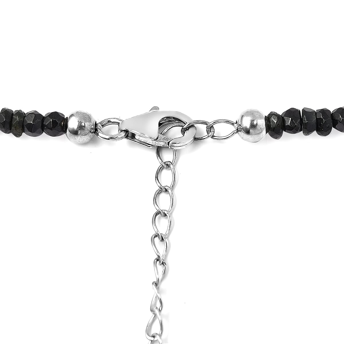 Hanabi Cut Brazilian Citrine and Multi Tourmaline Firework Pendant with Beaded Necklace 20 Inches in Platinum Over Sterling Silver 52.30 ctw image number 3