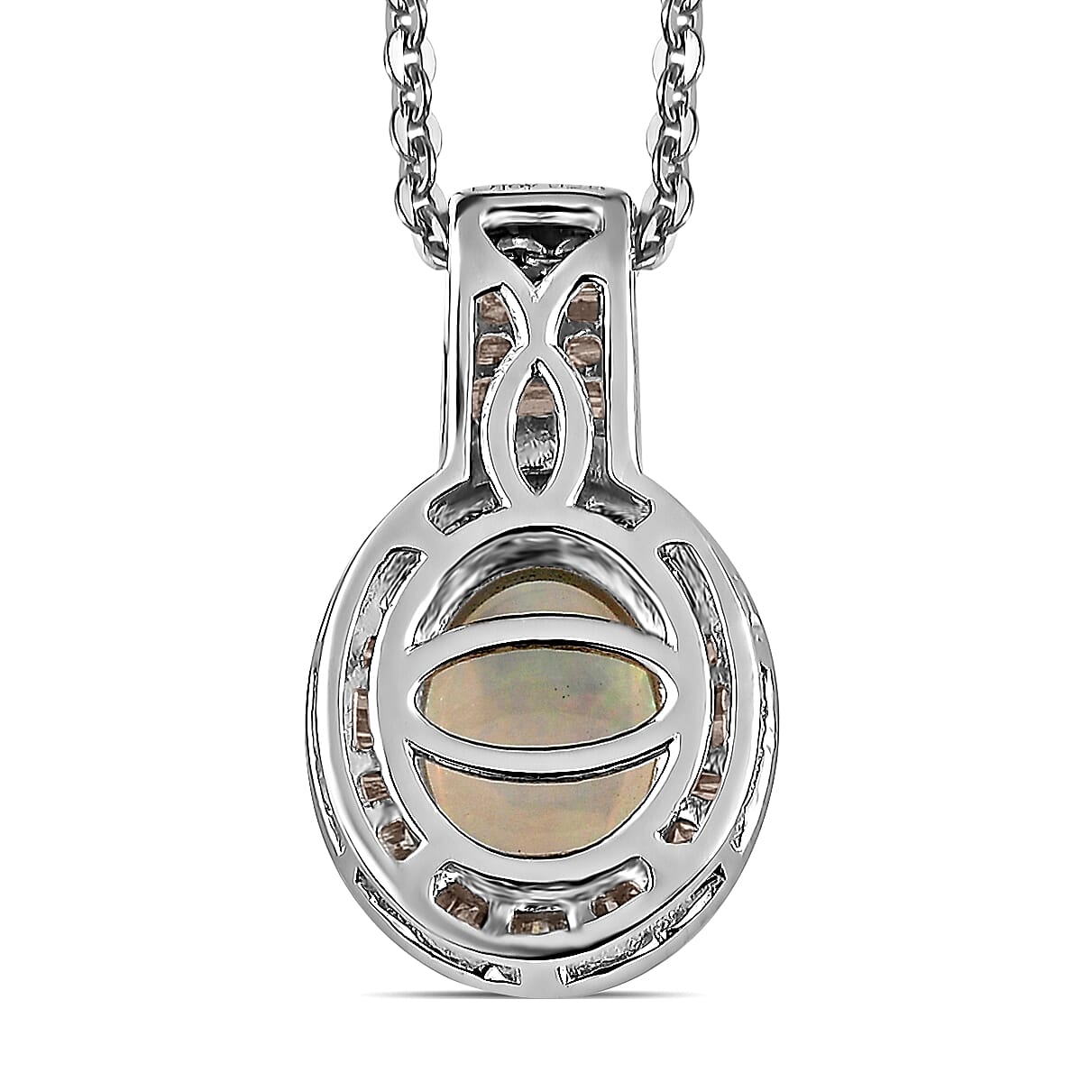 Ethiopian Welo Opal & Champagne Diamond - Product card gallery slide 4 (10144644202779)