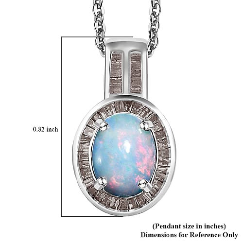 Ethiopian Welo Opal & Champagne Diamond - Product card gallery slide 3 (9431458119935)