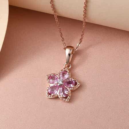 Sapphire Necklace - Pink – Le Mill