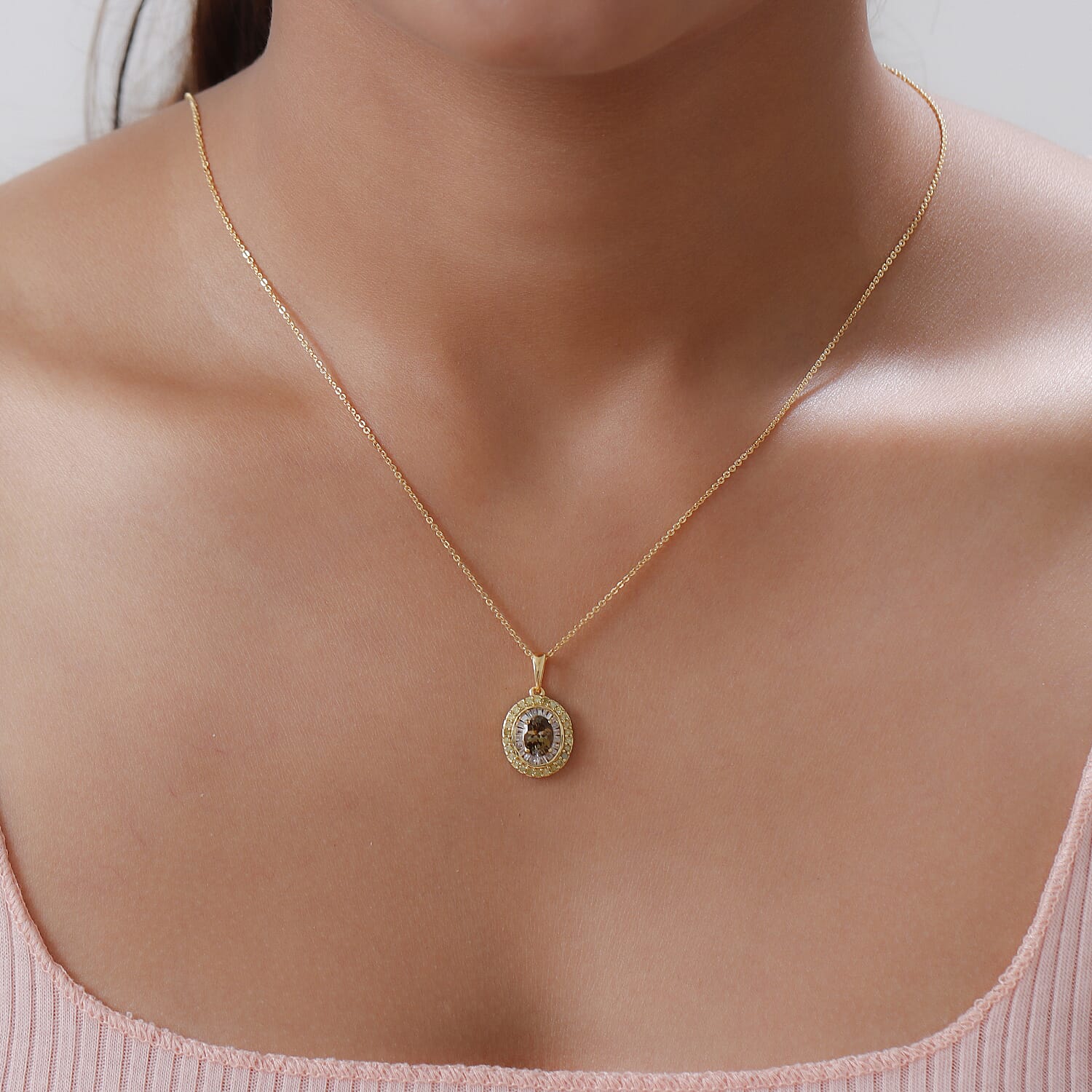 Natural Golden Tanzanite