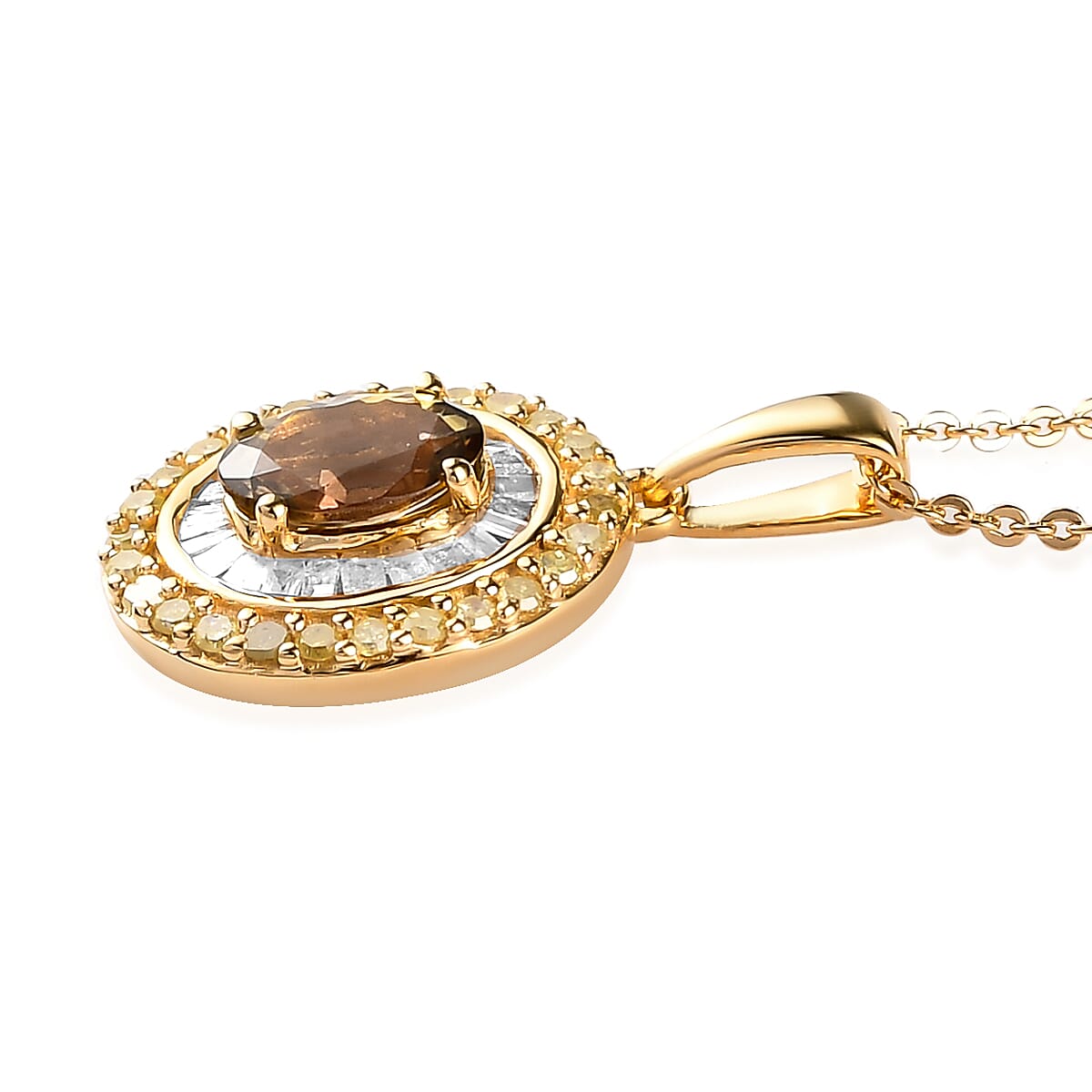 Natural Golden Tanzanite