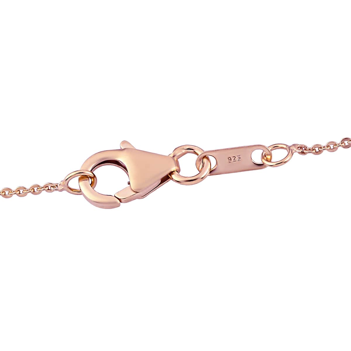 Marropino Morganite and Diamond Double Halo Swirl Pendant Necklace 20 Inches in Vermeil Rose Gold Over Sterling Silver 1.65 ctw image number 5