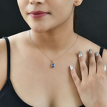 Tanzanite & Champagne Diamond - Product card gallery slide 3 (10176553091385)