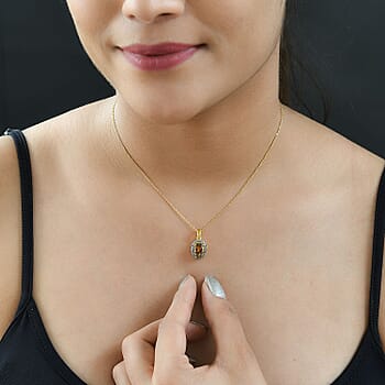 Yellow Tanzanite & Yellow Diamond - Product card gallery slide 3 (9431478305023)