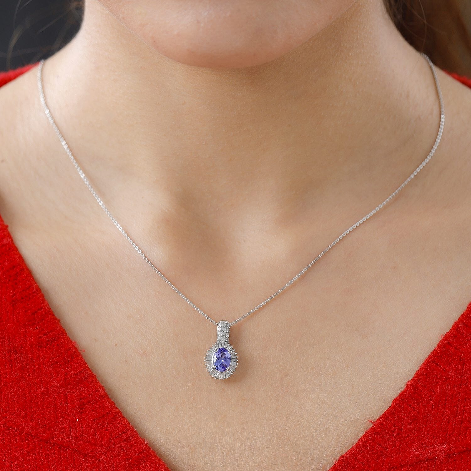 Tanzanite & White Diamond - Product card gallery slide 3 (10144697811227)