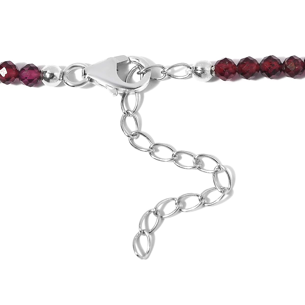 Radiant Orchid Quartz (Triplet) and Multi-Tourmaline Pendant with Rhodolite Garnet Beaded Necklace 18 Inches in Platinum Over Sterling Silver 167.25 ctw image number 4