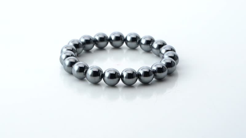 Set of Terahertz 9-11mm Beaded Stretch Bracelet and Terahertz Earrings in Stainless Steel 165.00 ctw