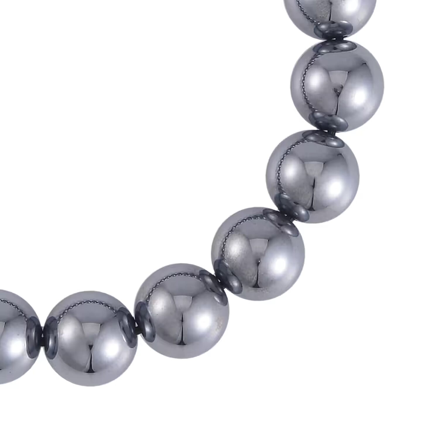 Set of Terahertz 9-11mm Beaded Stretch Bracelet and Terahertz Earrings in Stainless Steel 165.00 ctw