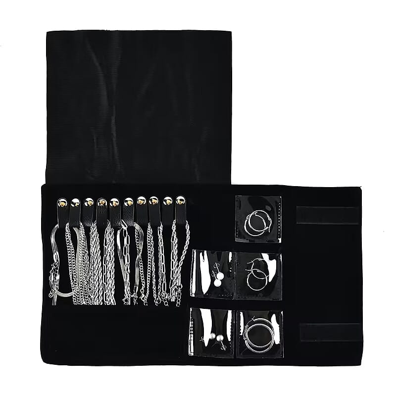 EverTrue 15pcs Jewelry Set with Necklace (18, 20 & 22Inch), Bracelet, Hoops, Stud Earrings in Stainless Steel