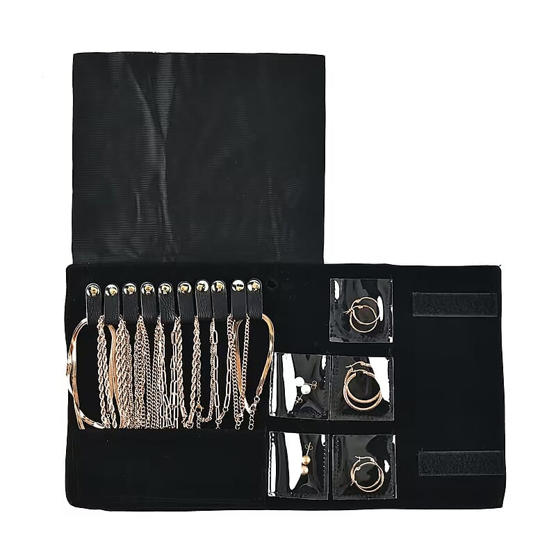 EverTrue 15pcs Jewelry Set with Necklace (18, 20 & 22Inch), Bracelet, Hoops, Stud Earrings in ION Plated RG Stainless Steel